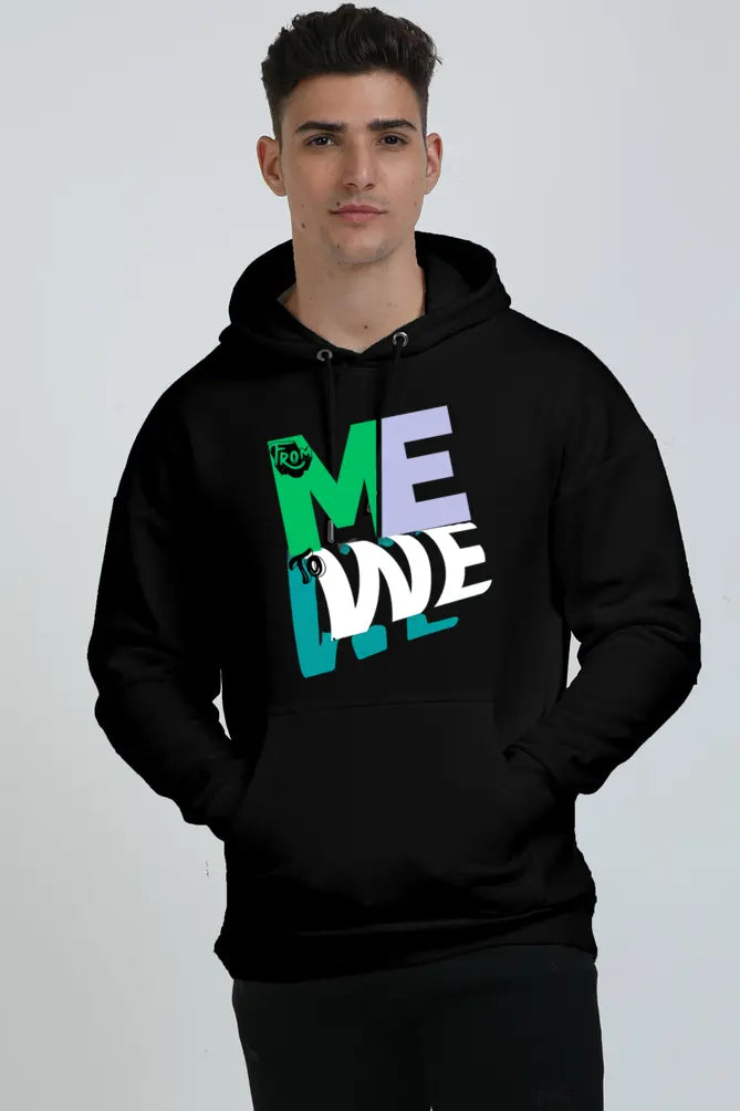 Non AOP Men UnityWear Oversized Hooded Sweatshirt Whozbrand