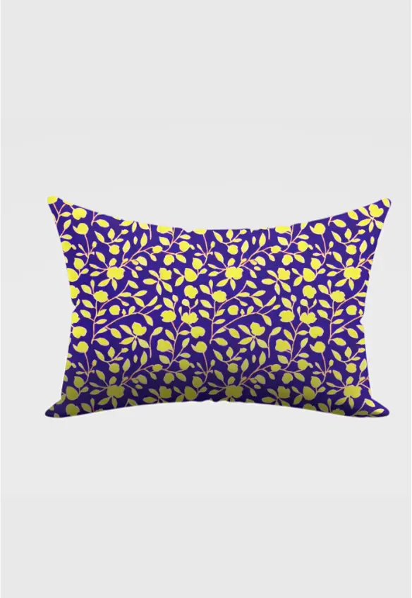 AOP Accessories FloralFusion Pillow Cover Whozbrand