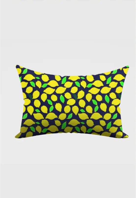 AOP Accessories Leafy Comfort Pillow Cover Whozbrand