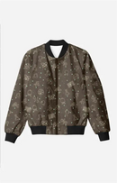 AOP Men Flyer Force Bomber Jacket Whozbrand