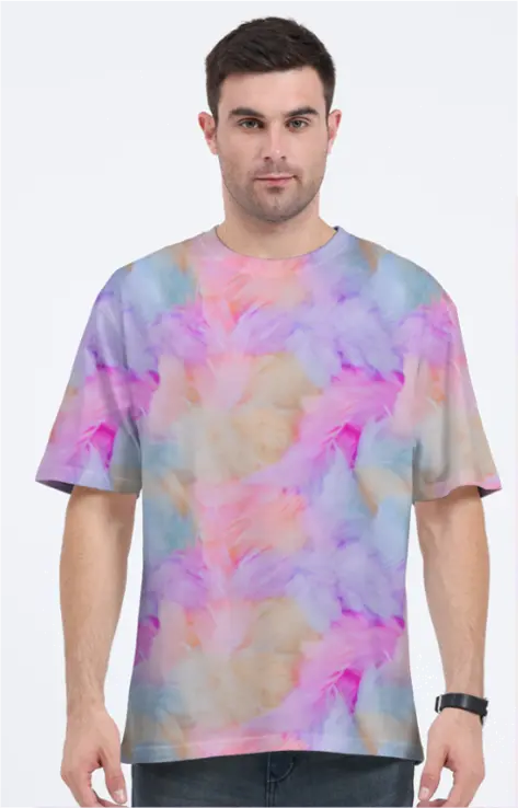 AOP Men TrendFlow Oversized Tshirt