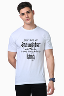 Supima Tshirt - Daughter Black Print Whozbrand