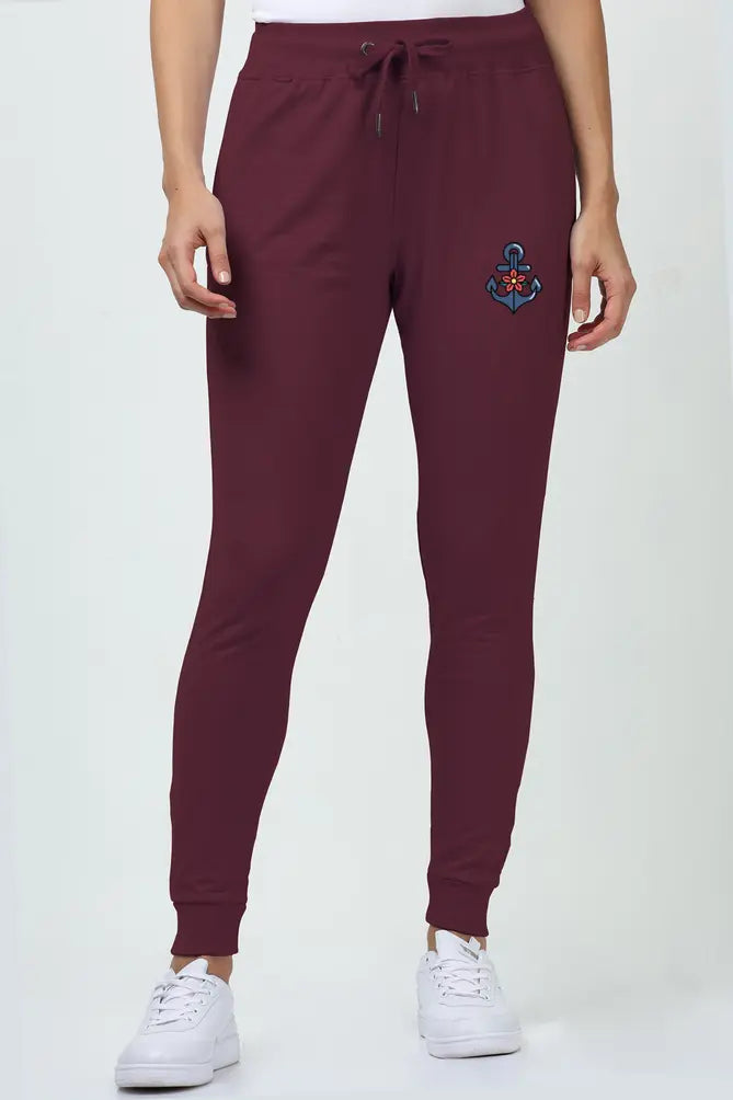 Non AOP Women BlossomAnchor Jogger Whozbrand