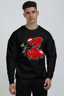 Non AOP Men DripMaster Oversized Sweatshirt Whozbrand