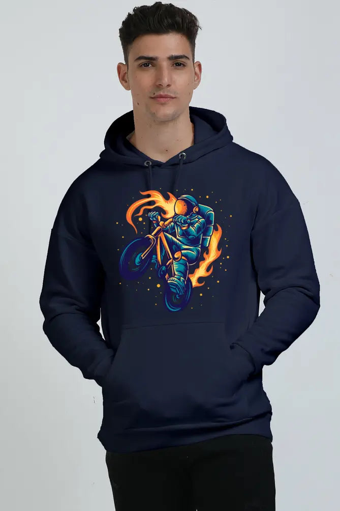 Men AstroCycle Oversized Hooded Sweatshirt