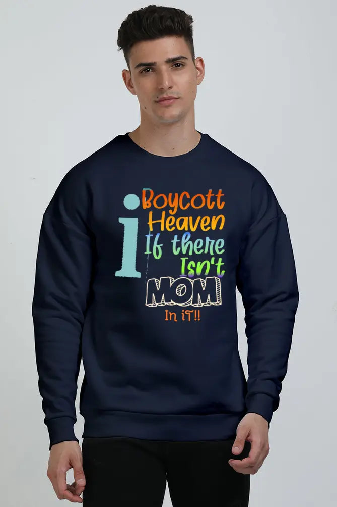 Men Mom's Guard Oversized Sweatshirt