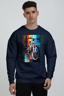 Non AOP Men UrbanEase Oversized Sweatshirt Whozbrand