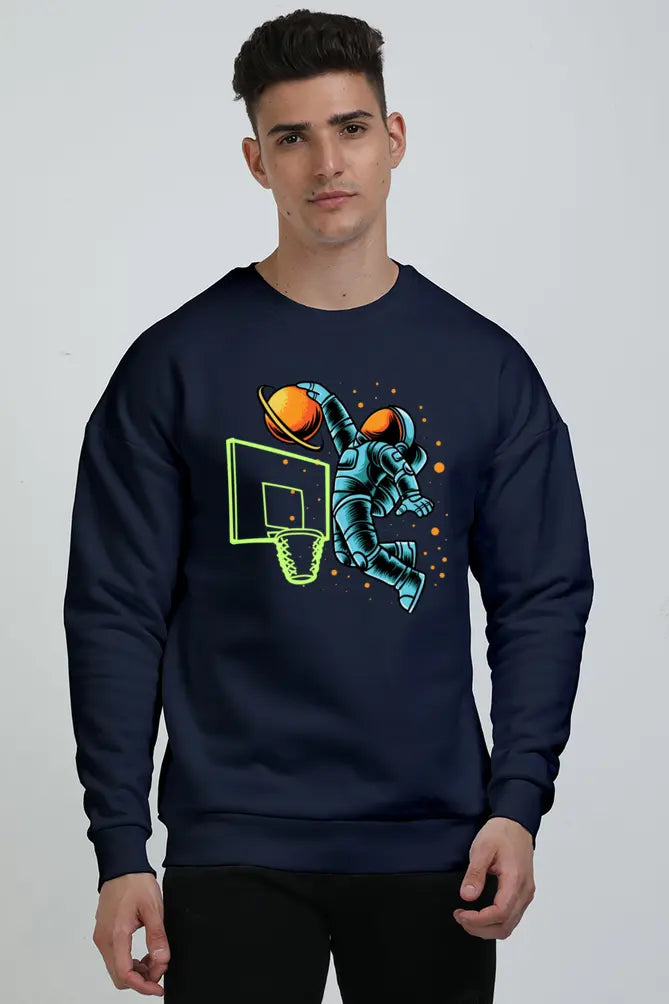 Men SpaceJam Oversized Sweatshirt