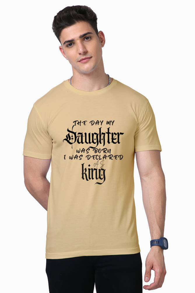 Supima Tshirt - Daughter Black Print Whozbrand