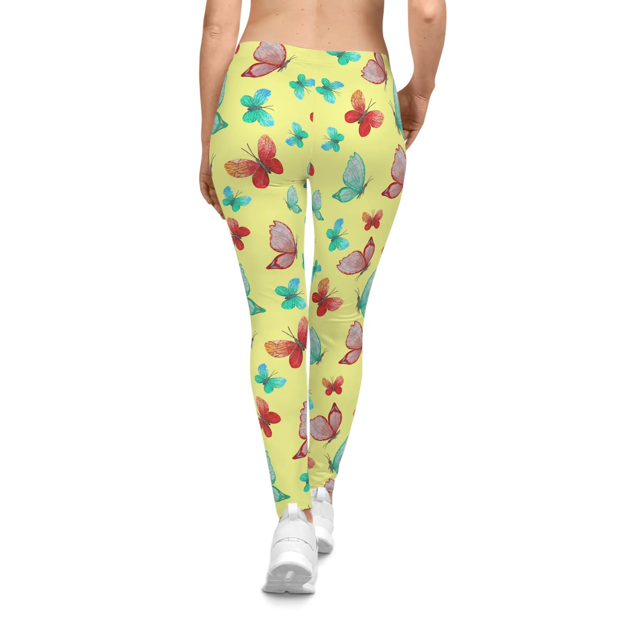 AOP Women Radiant Butterflies Leggings Whozbrand