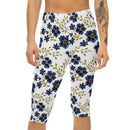 AOP Women Midnight Serenity Capri Leggings Whozbrand