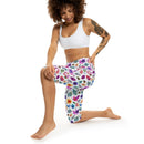 AOP Women FloralChic Capri Leggings Whozbrand