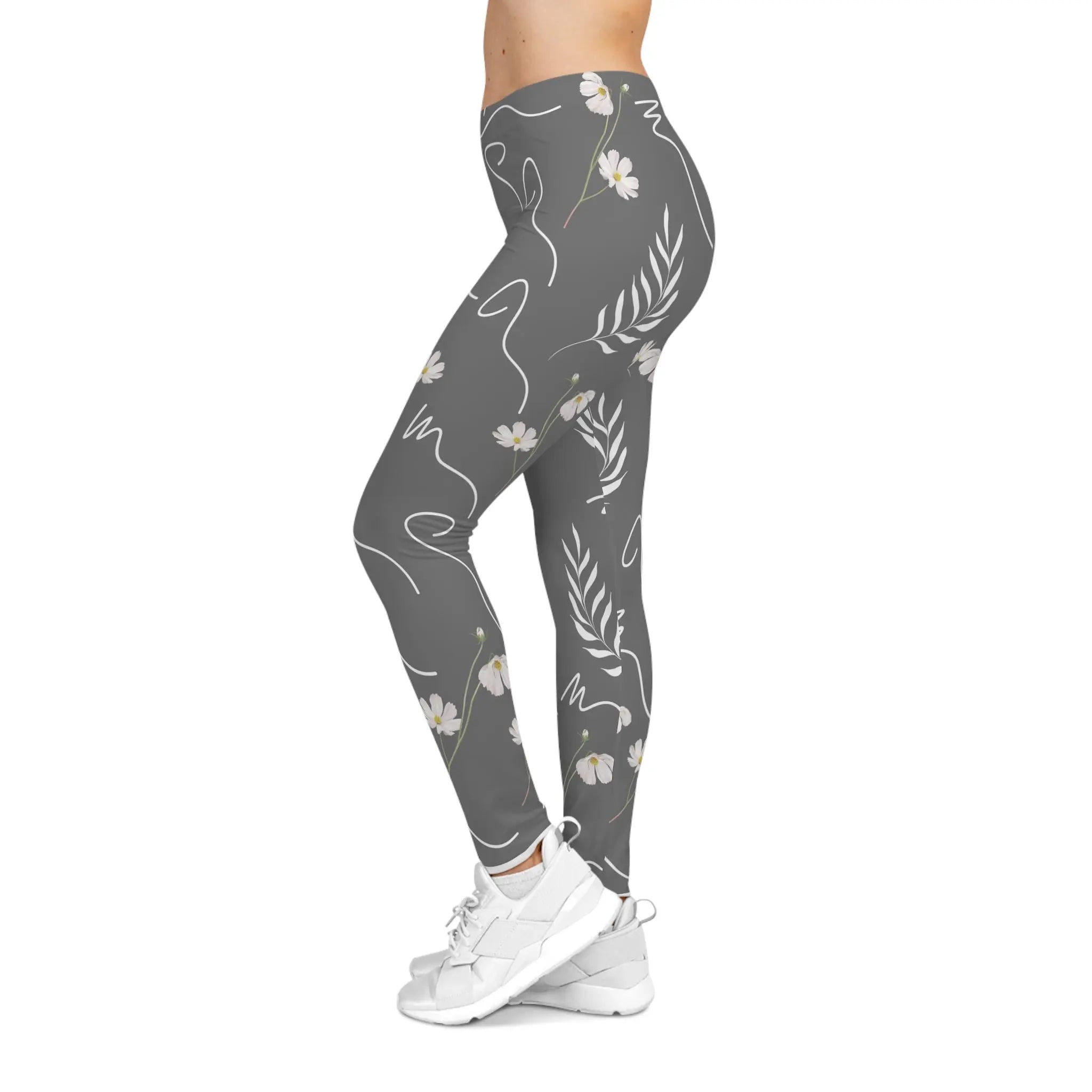 AOP Women PetalGarden Leggings Whozbrand