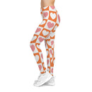 AOP Women Heartfelt Leggings Whozbrand