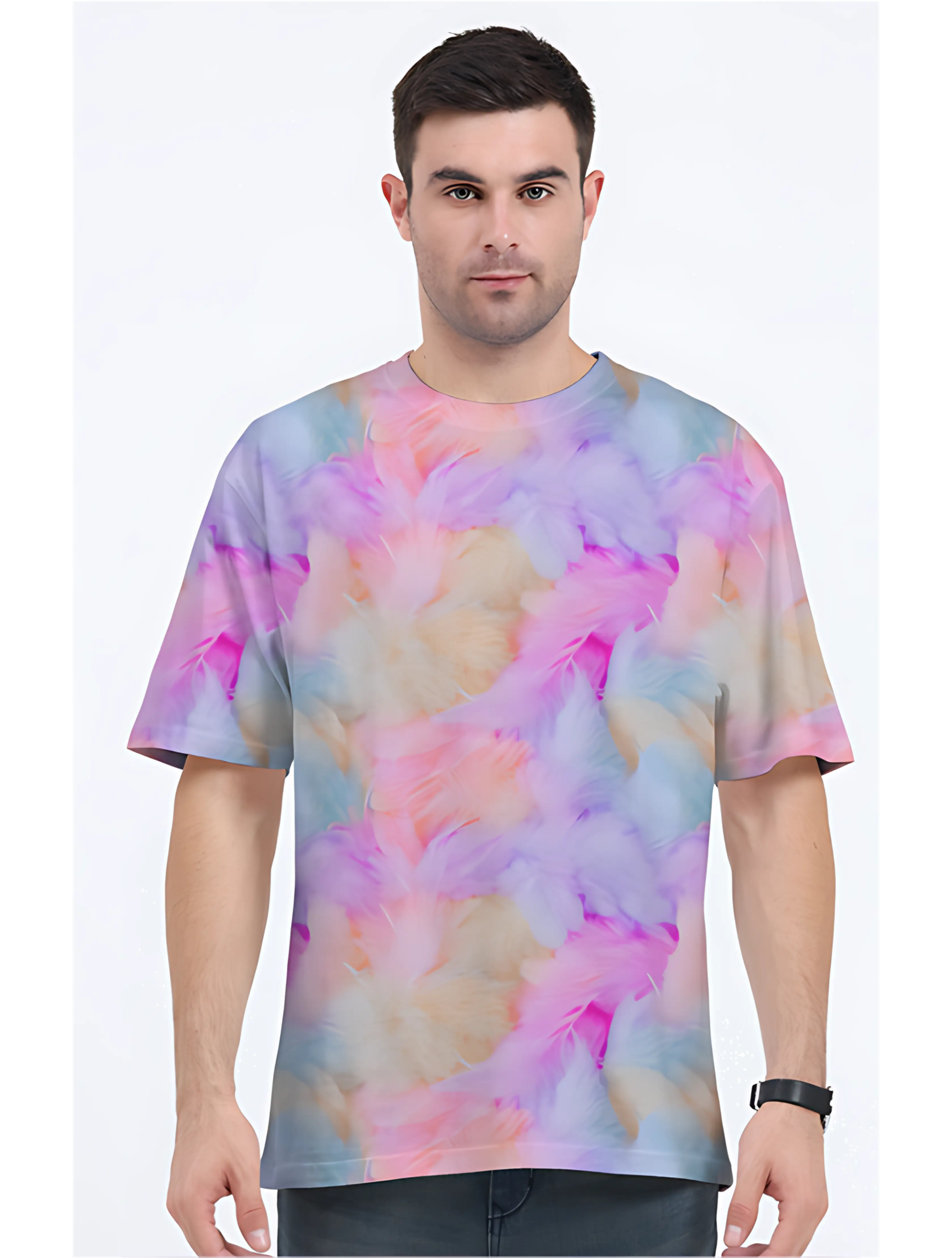 AOP Men TrendFlow Oversized Tshirt Whozbrand