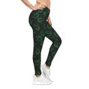 Printed High Waist Leggings Whozbrand