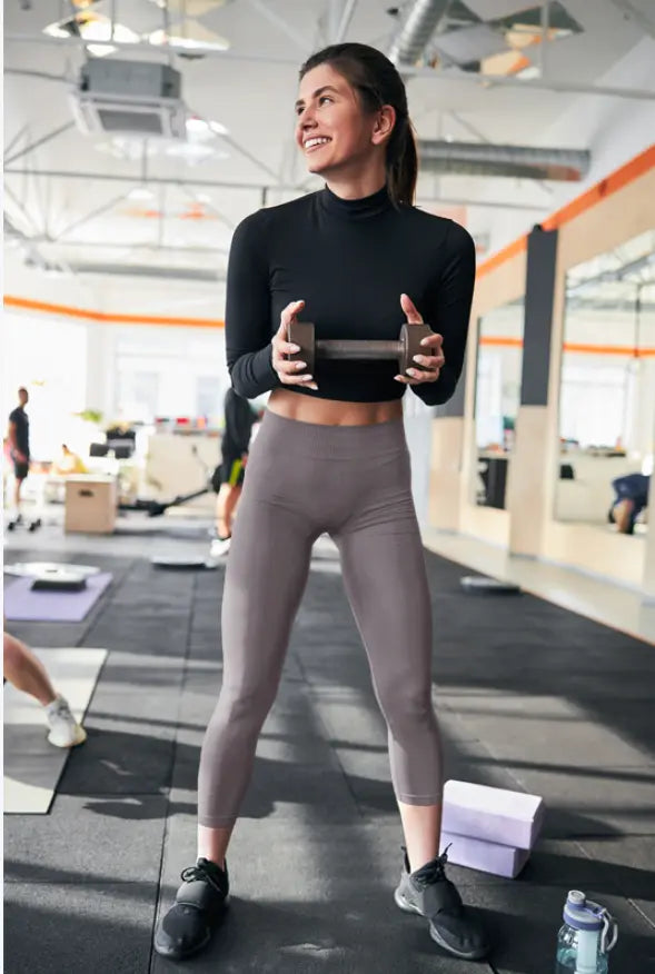 ActiveEase Ankle Leggings - Grey