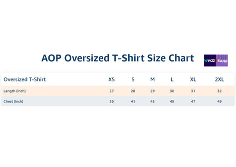 AOP Men PaintStreaks Oversized Tshirt