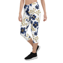 AOP Women Midnight Serenity Capri Leggings Whozbrand