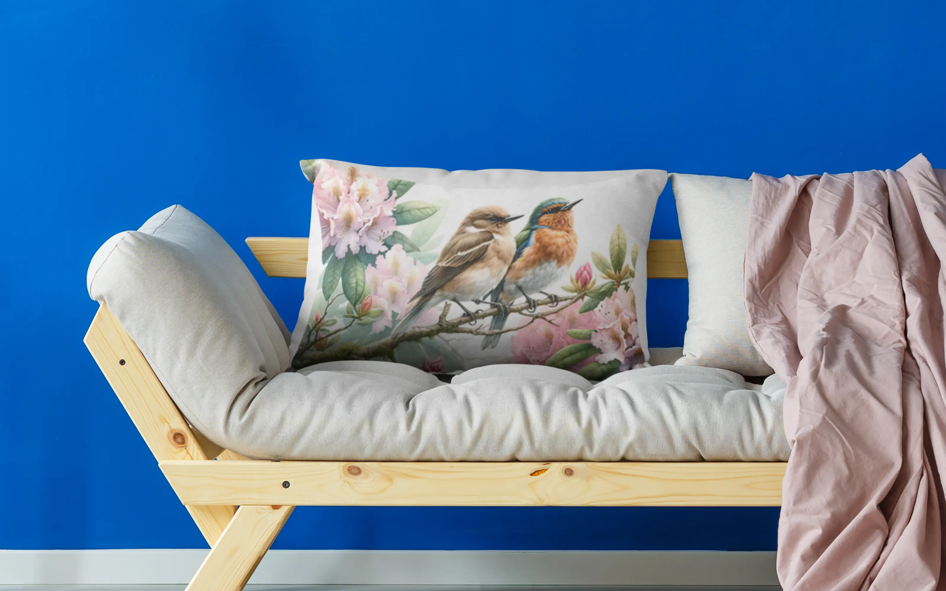 AOP Accessories Bird Haven Pillow Cover