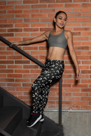 Printed Leggings - Black Edition Whozbrand