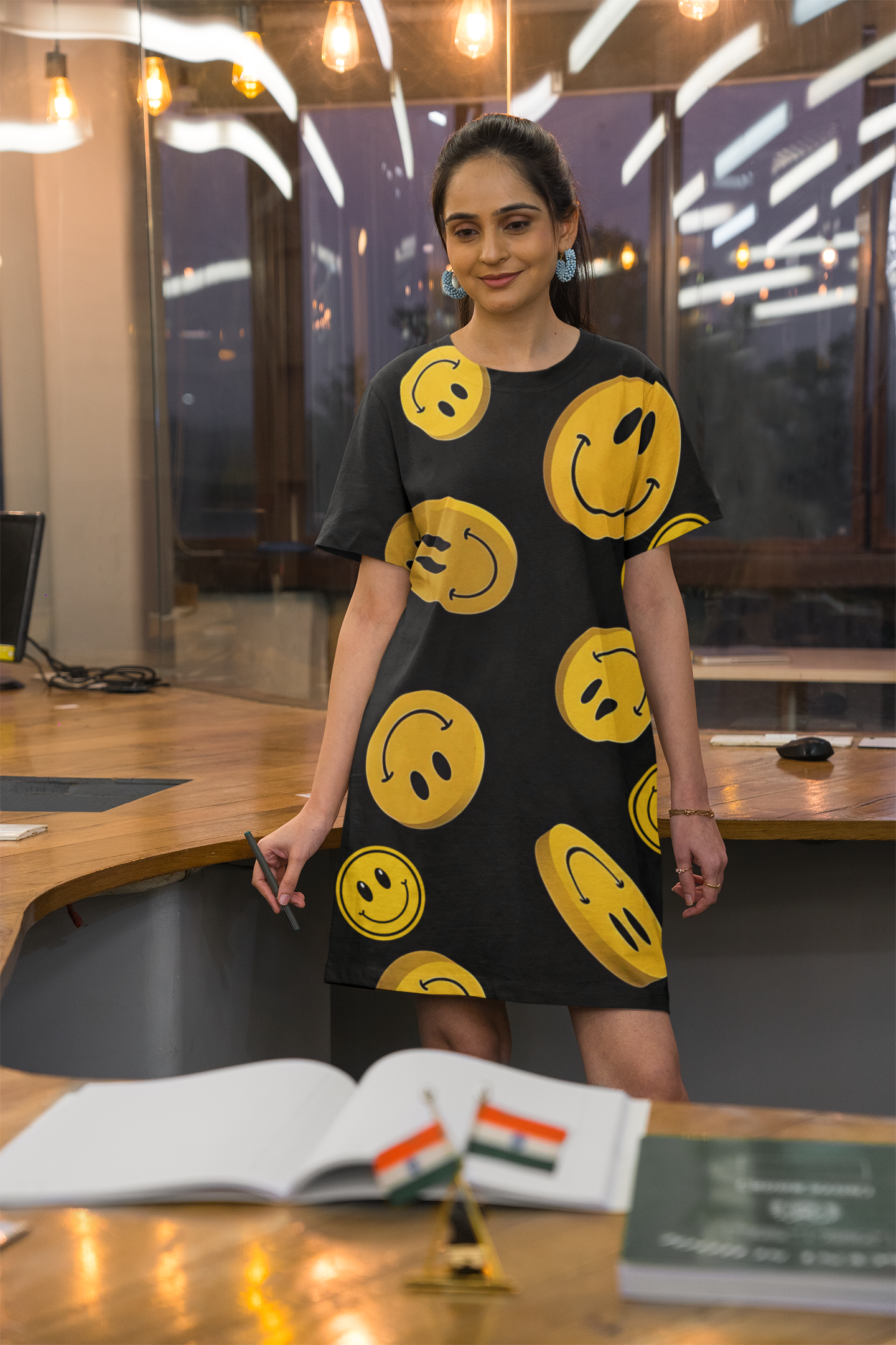 Tshirt Dress_Smiley Face Collection