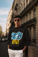 Non AOP Men StayLegendary Oversized Sweatshirt Whozbrand