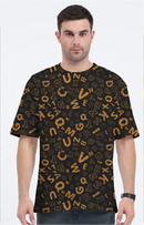 AOP Men Onyx Fusion Oversized Tshirt Whozbrand