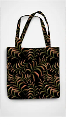 AOP Accessories Verdant Leaf Tote Bag Zipper Whozbrand