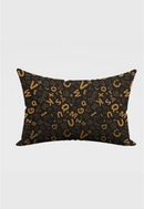 AOP Accessories Tangerine Typographic Pillow Cover Whozbrand